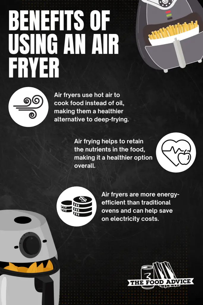 benefits of using an air fryer