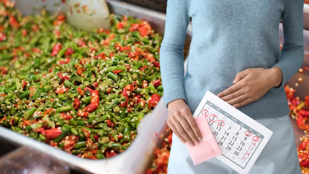 can you eat spicy food on your period