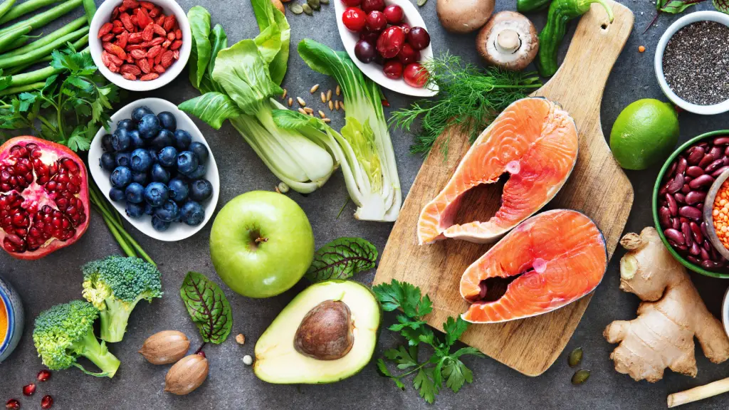 healthy food for detox of acne prone skin