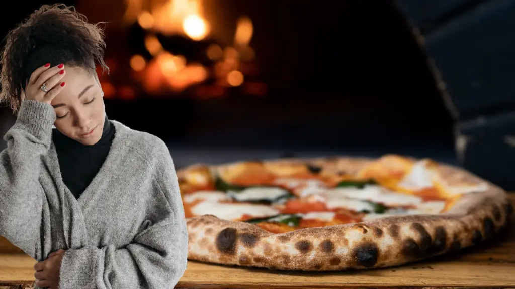 is pizza okay to eat when sick