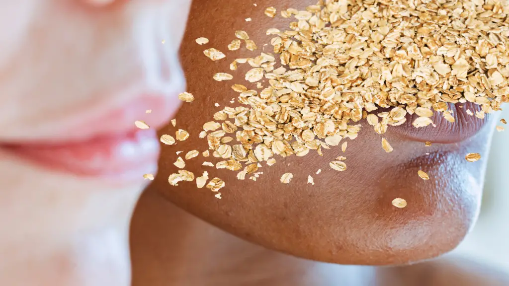 oat powder for skin