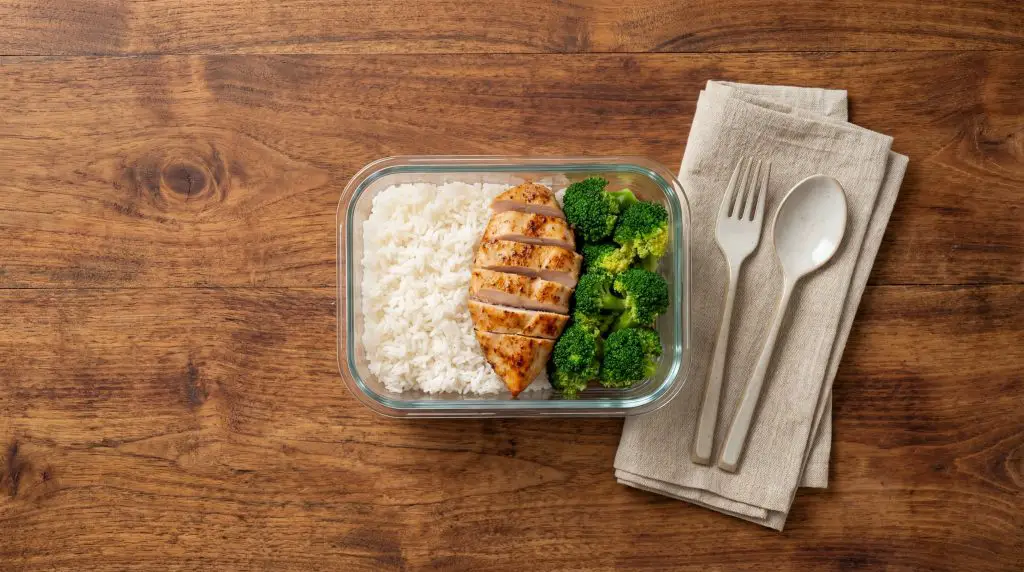 15-Minute Macro-Friendly Chicken & Rice 2 Containers Used FoodAdvice